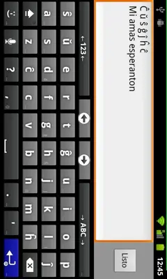 AnySoftKeyboard - Esperanto Language Pack android App screenshot 0